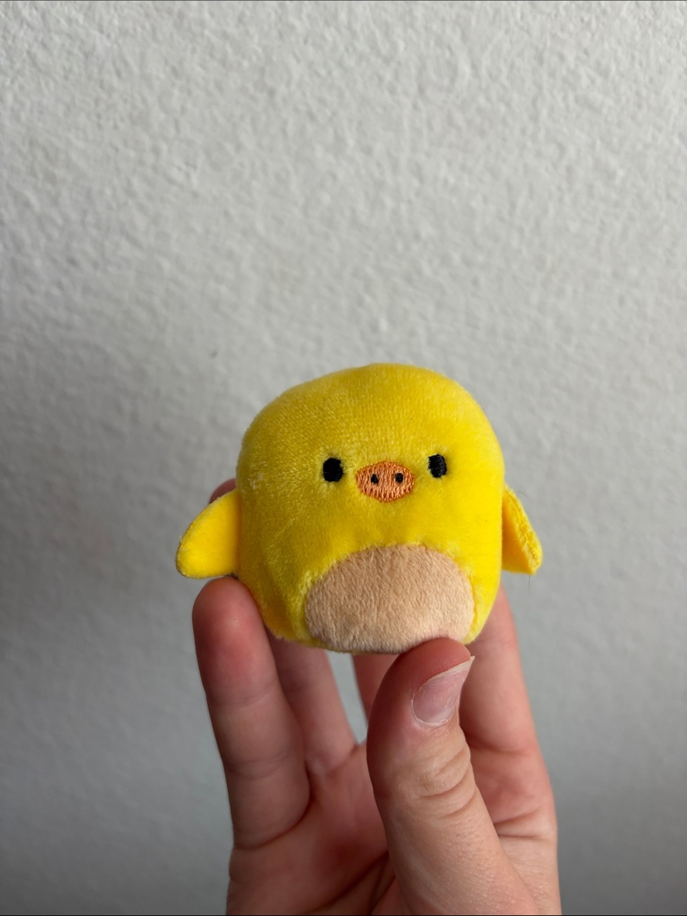 SQUISHMALLOW Plush Yellow Chick Small Pet Toy